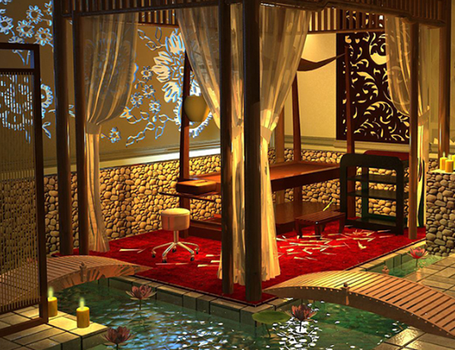西安碑林spa会所环境展示（七）专注于精英人士休闲休闲按摩文化